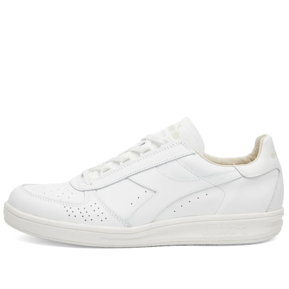 Diadora Men's B.Elite H Italia Sport Sneakers in White/White Cover