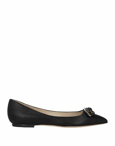 Mia Becar Woman Ballet flats Black Soft Leather Cover