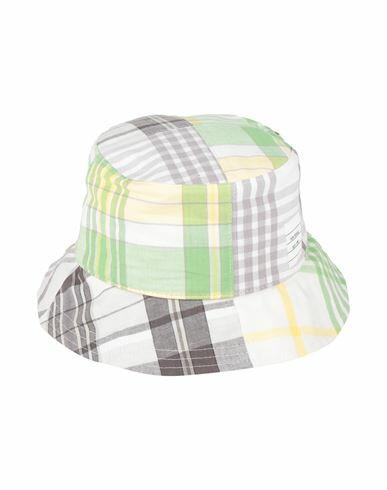 Thom Browne Man Hat Light green Cotton Cover