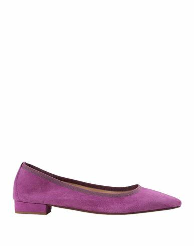 Ballerette Campo Marzio Woman Ballet flats Mauve Soft Leather Cover