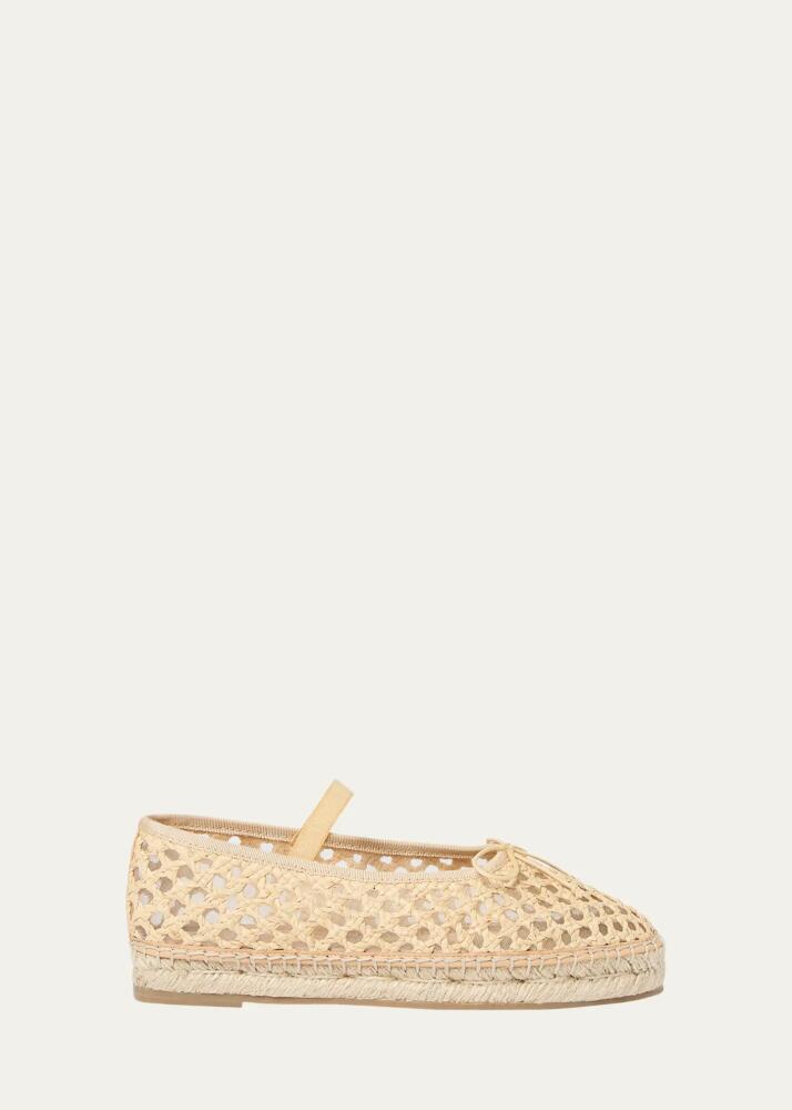 Loeffler Randall Kayla Braided Raffia Ballerina Espadrilles Cover