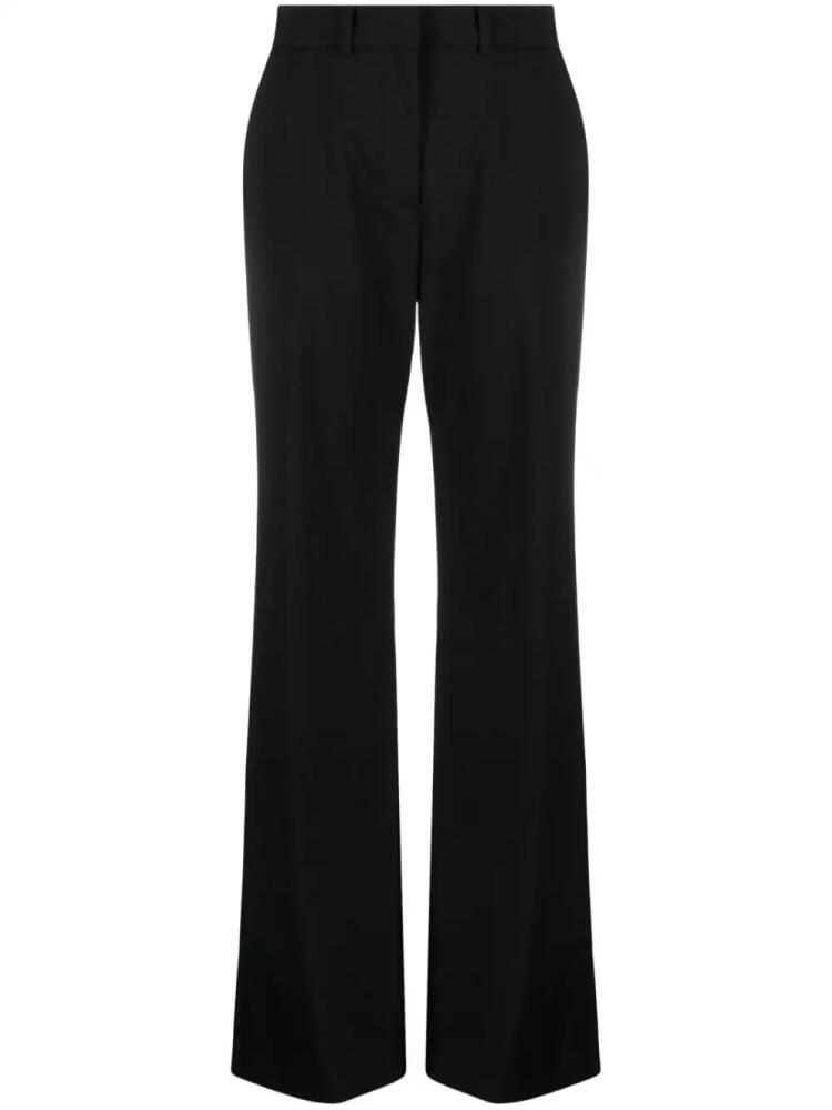 JOSEPH plain straight-leg trousers - Black Cover