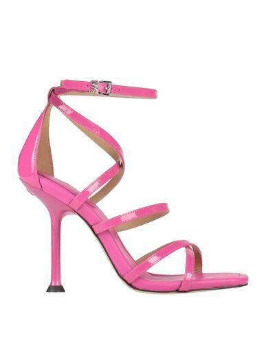 Michael Michael Kors Woman Sandals Fuchsia Soft Leather Cover