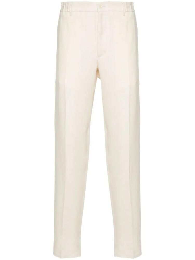 Tagliatore P-Garcon tapered trousers - White Cover