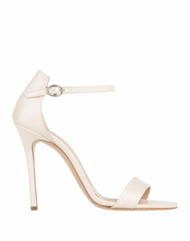 Marc Ellis Woman Sandals Cream Leather Cover