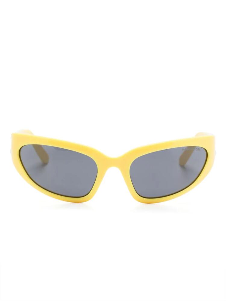 Marc Jacobs Eyewear 738/S biker-style sunglasses - Yellow Cover