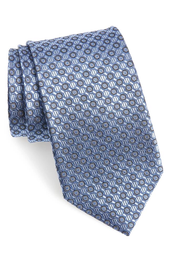 Nordstrom Neat Silk Tie in Light Blue Cover