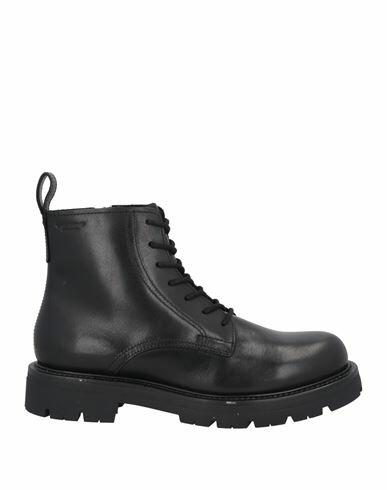 Vagabond Shoemakers Man Ankle boots Black Leather Cover