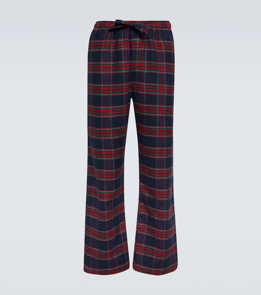 Derek Rose Kelburn 36 checked cotton pajama pants Cover