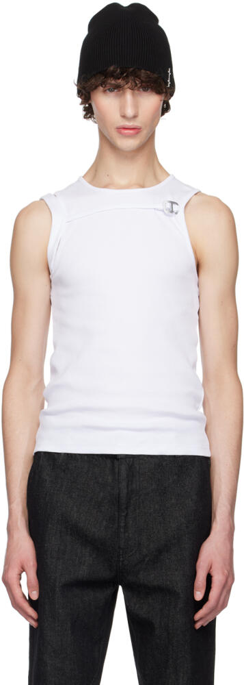 HELIOT EMIL White Gregaria Tank Top Cover