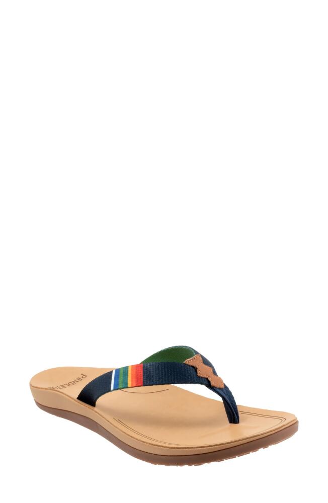 Pendleton Crater Lake Flip Flop in Navy Cover