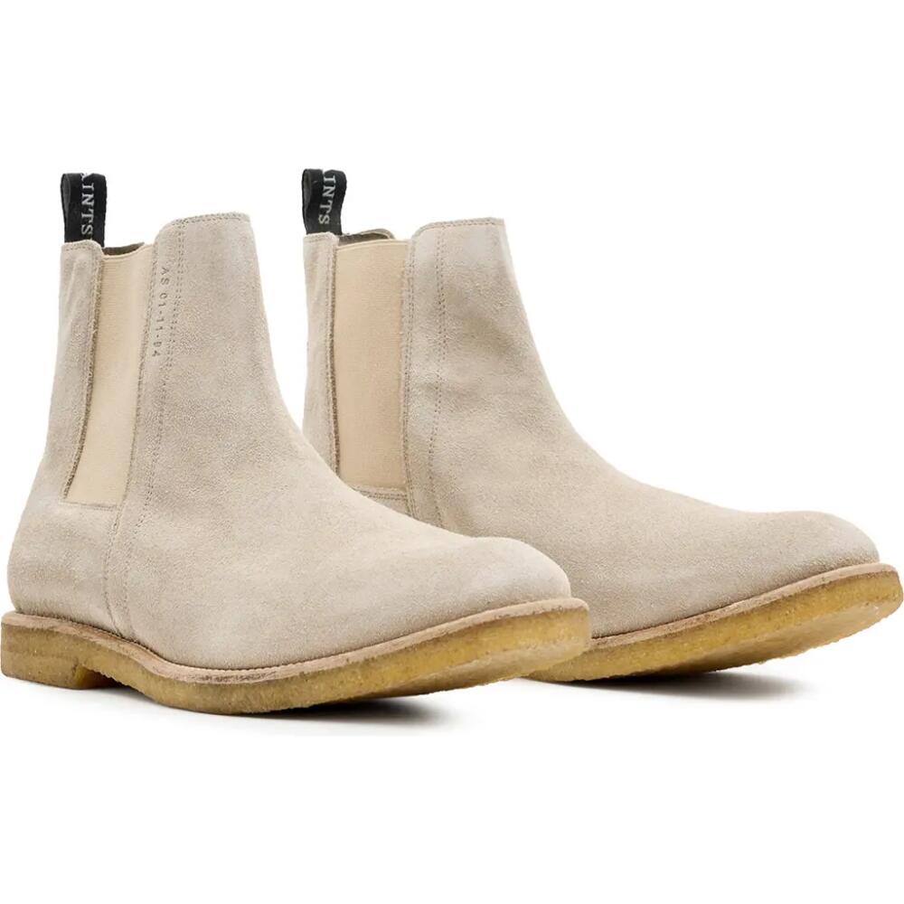 AllSaints Rhett Chelsea Boot in Sand Grey Cover