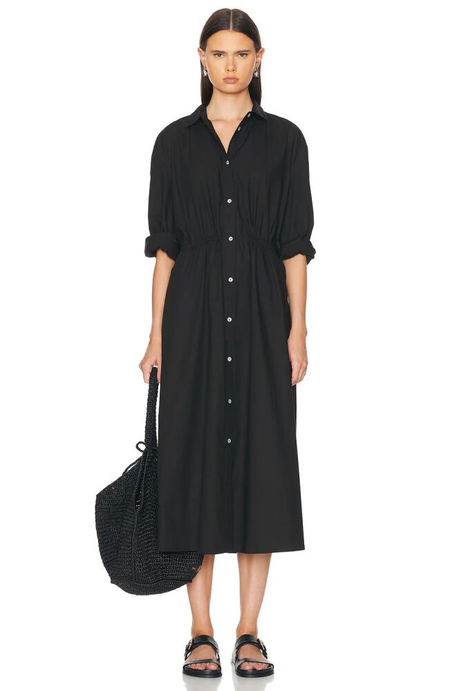 Skall Studio Mia Shirt Dress in Black Cover