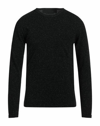 Momo Design Man Sweater Black Wool, Viscose, Polyamide, Silk Cover