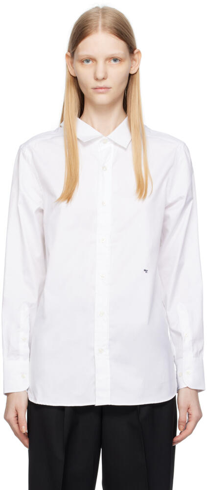 HommeGirls White Front Back Classic Shirt Cover