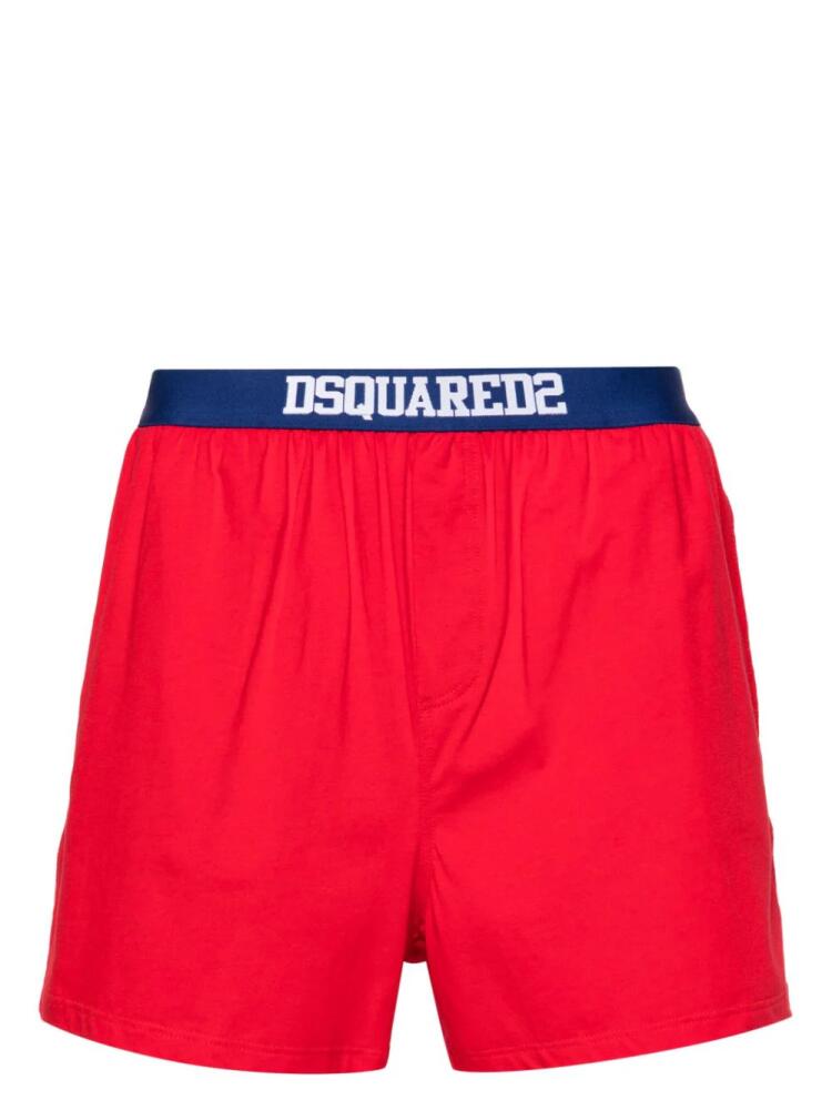 DSQUARED2 logo-waistband cotton boxers Cover