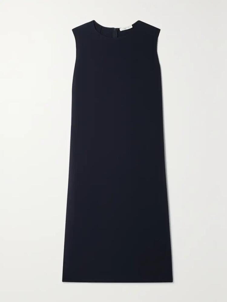 The Row - Mirna Crepe Midi Dress - Blue Cover