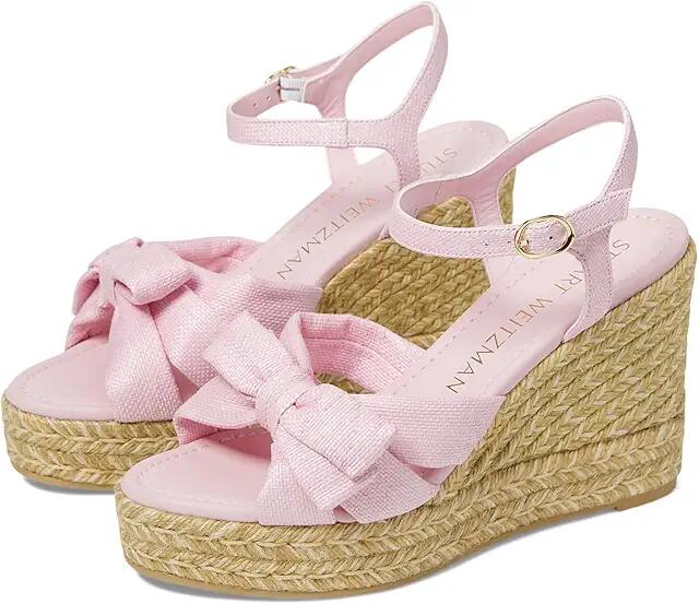 Stuart Weitzman Sofia Espadrille Wedge (Ballet) Women's Sandals Cover