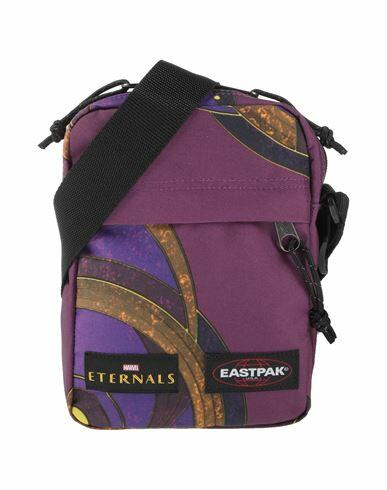 Eastpak Man Cross-body bag Purple Polyester Cover