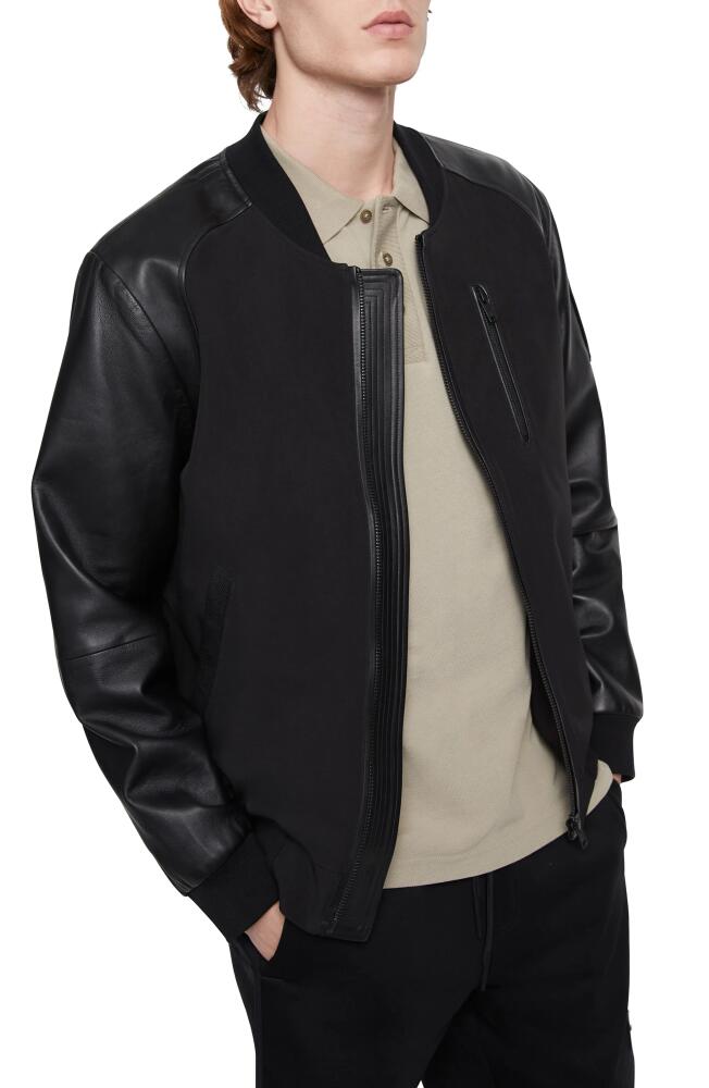 Moose Knuckles Neuville Bomber Jacket in Black Cover