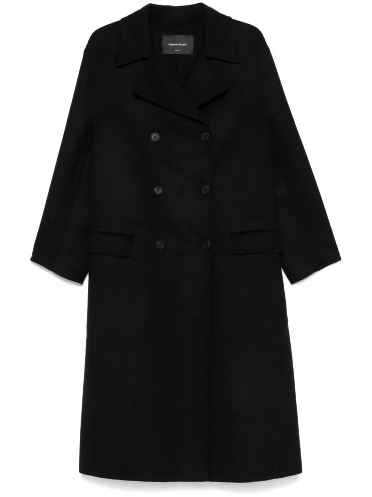 Fabiana Filippi double-breasted coat - Black Cover