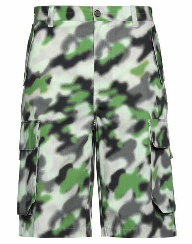 Kenzo Man Shorts & Bermuda Shorts Green Cotton Cover