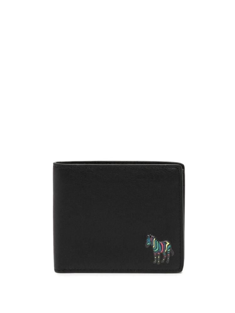 PS Paul Smith Zebra-patch leather wallet - Black Cover