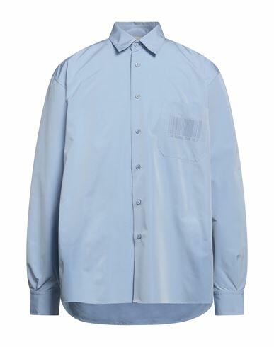 Vtmnts Man Shirt Light blue Cotton Cover