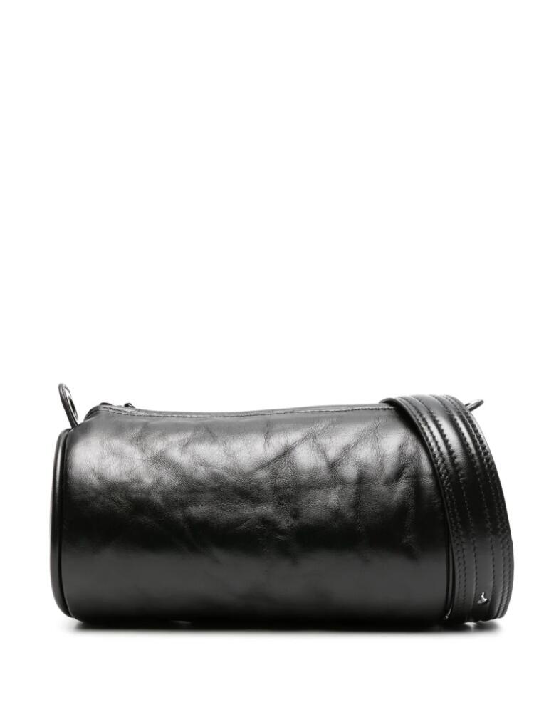 Marine Serre Billow leather crossbody bag - Black Cover