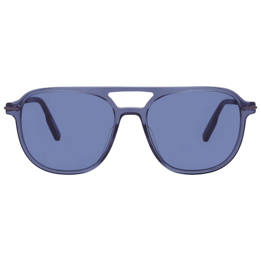 Ermenegildo Zegna Blue Navigator Mens Sunglasses Cover