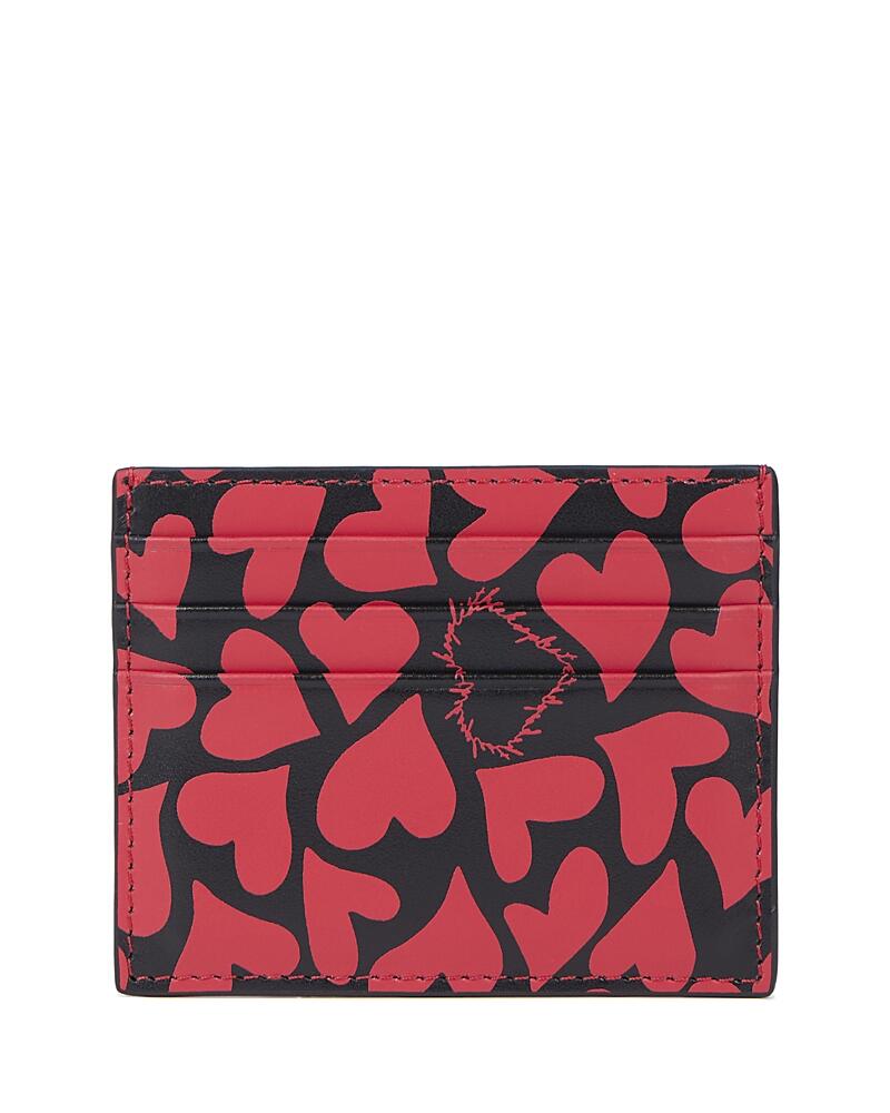 The Kooples Heart Leather Card Case Cover