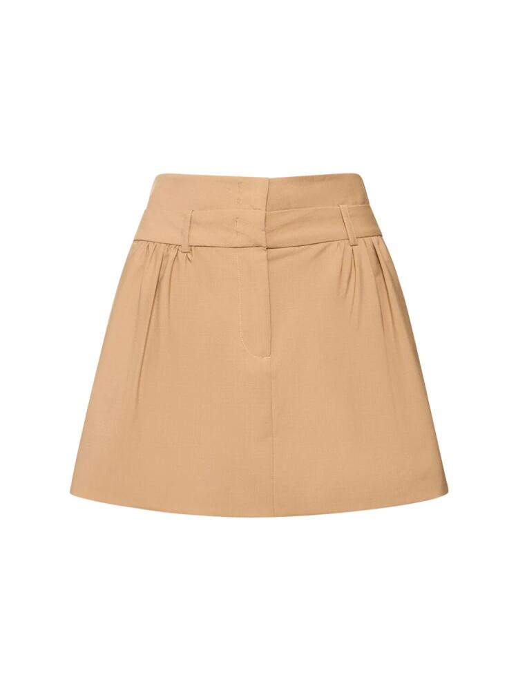 THE GARMENT Pisa Wool Blend Mini Skirt Cover