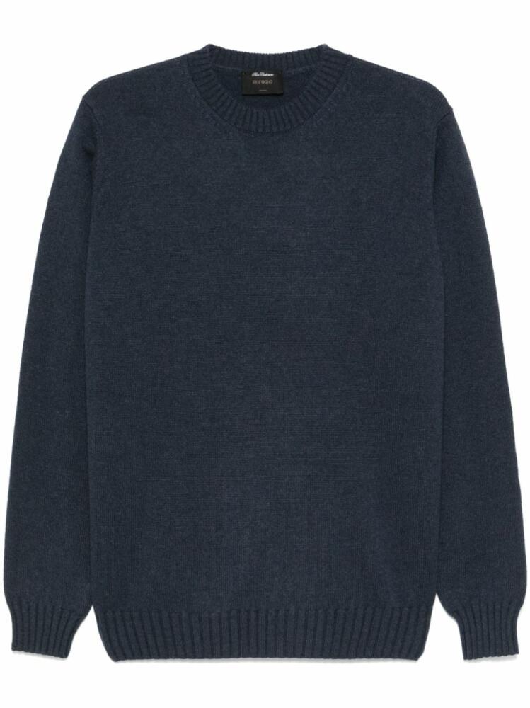 Dell'oglio ribbed-knit sweater - Blue Cover