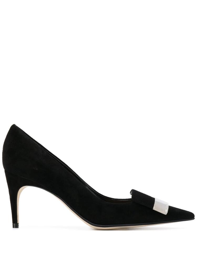 Sergio Rossi pointed stiletto pumps - Black Cover