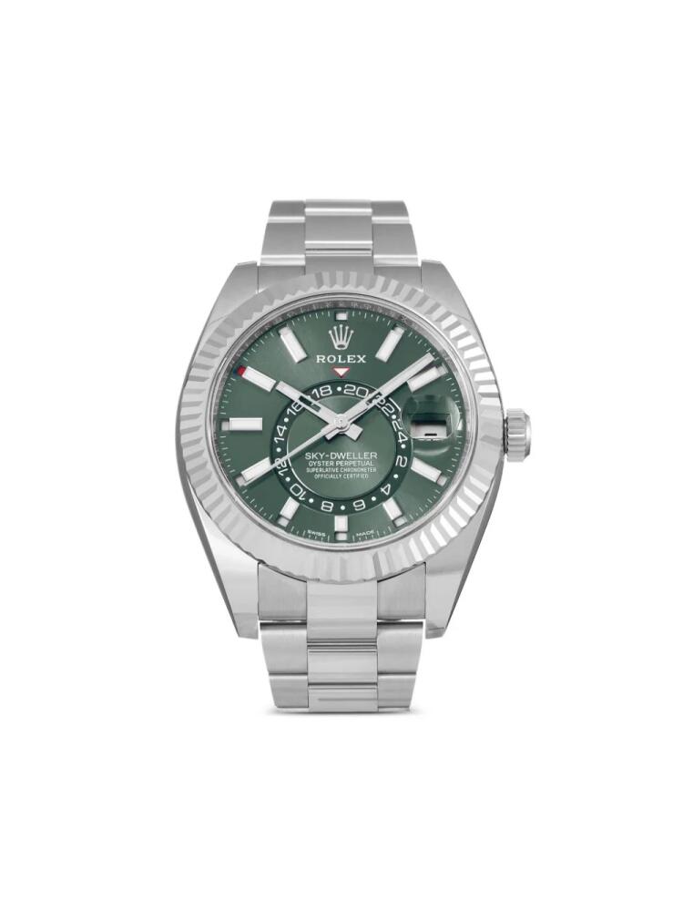 Rolex unworn Sky-Dweller 42mm - Green Cover