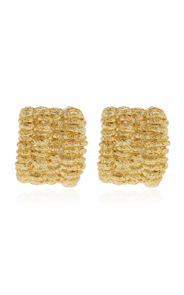 Paola Sighinolfi - Sonora Small 18K Gold-Plated Earrings - Gold - Gifts For Her Cover