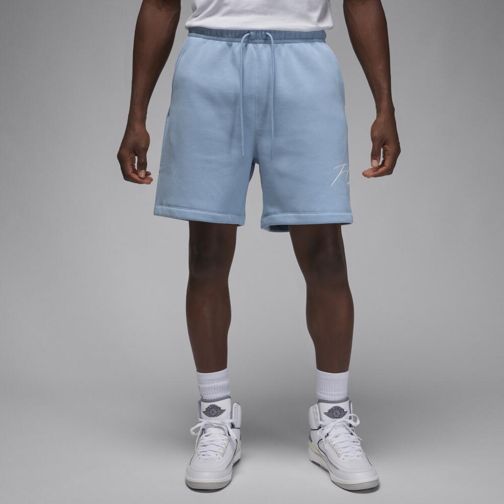 Men's Jordan Brooklyn Fleece Shorts in Blue Cover