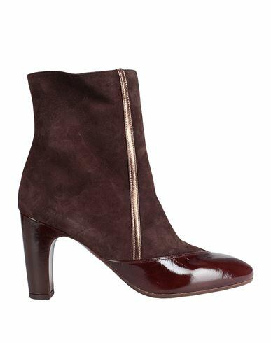 Chie Mihara Woman Ankle boots Dark brown Soft Leather Cover