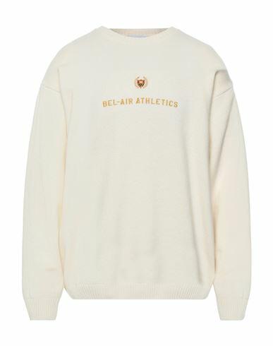 Bel-air Athletics Man Sweater Ivory Wool, Polyamide Cover