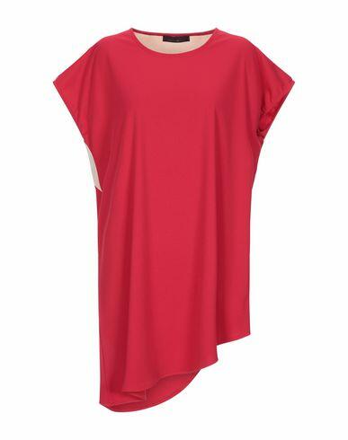 Frankie Morello Woman Mini dress Red Polyester, Elastane Cover