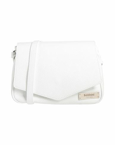 Baldinini Woman Cross-body bag White Leather Cover