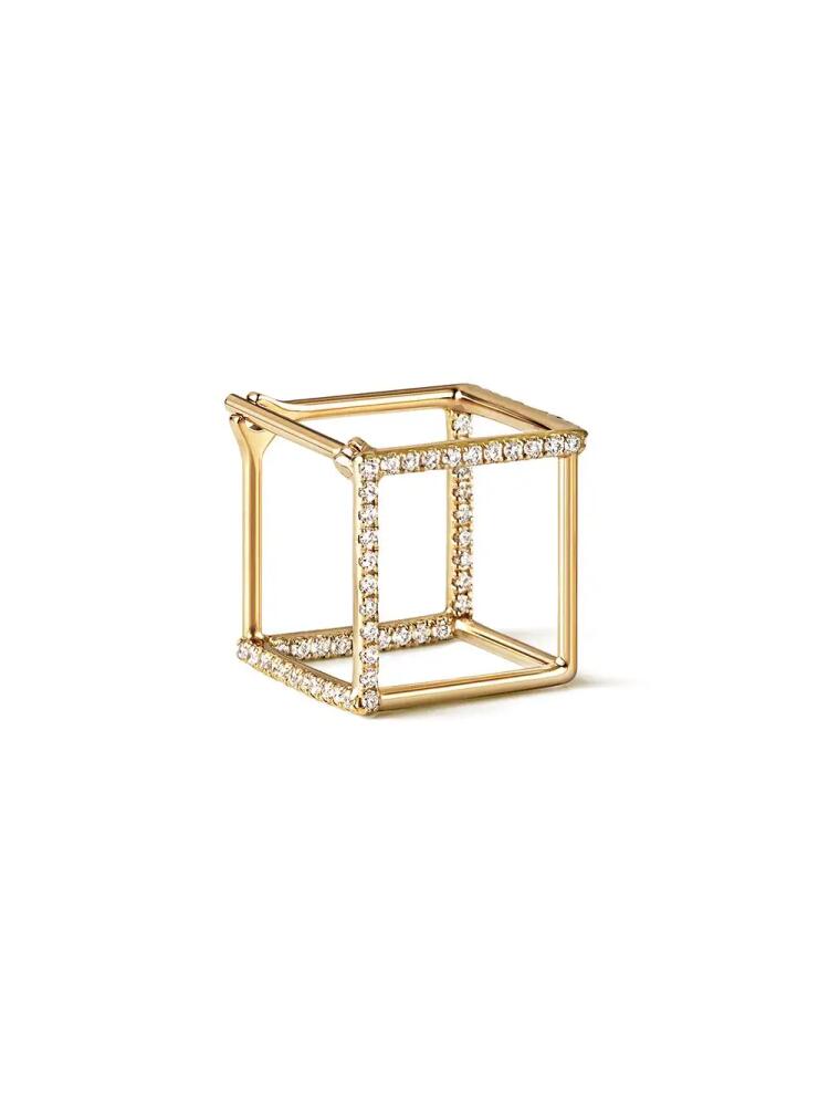 Shihara Diamond Square Earring 10 (03) - Metallic Cover