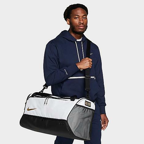 Nike Hoops Elite Duffel Bag (57L) in White/White 100% Polyester Cover