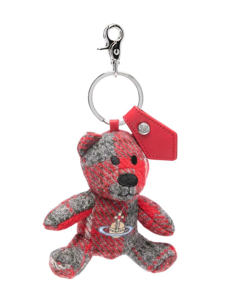 Vivienne Westwood Teddy Bear keyring - Red Cover