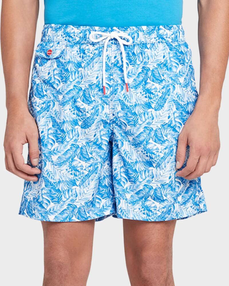 Kiton Men's Floral Swim Trunks Cover