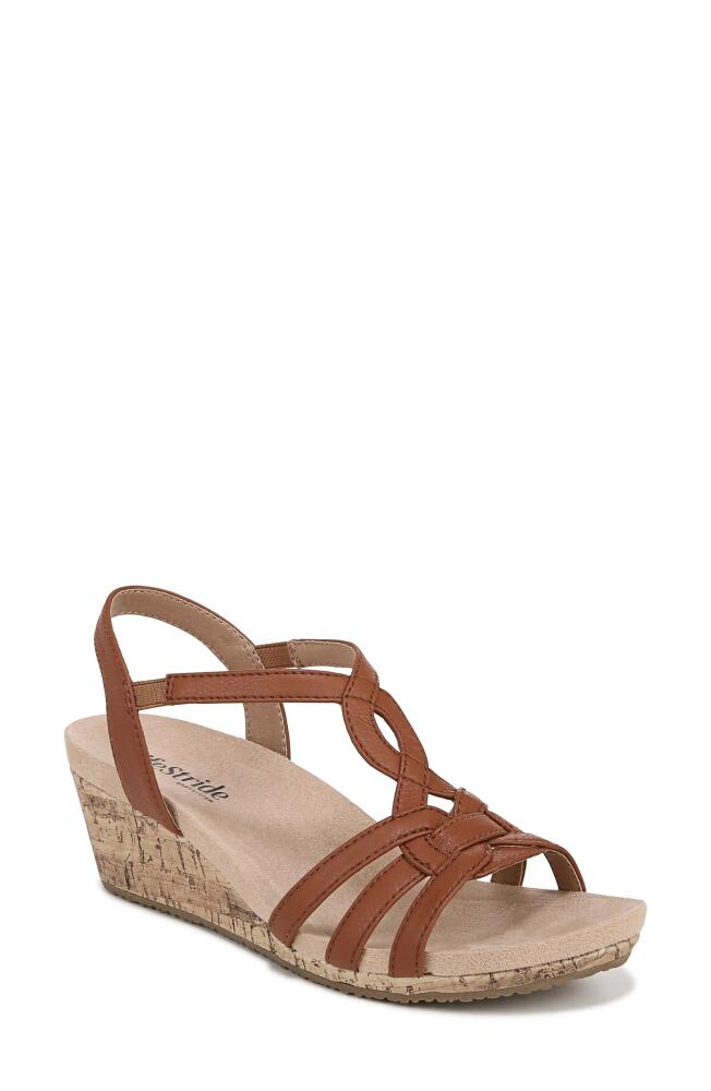 LifeStride Monaco 2 Wedge Sandal in Tan Cover