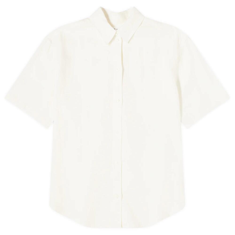 Samsøe Samsøe Women's Salarika Linen Shirt in Pristine Cover