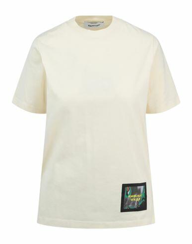 Ambush Wksp Patch T-shirt Woman T-shirt White Cotton Cover