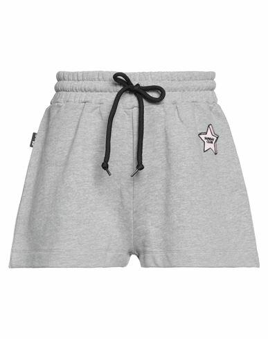 Shoe Woman Shorts & Bermuda Shorts Light grey Cotton Cover