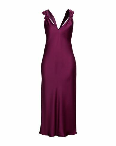 Max Mara Studio Woman Maxi dress Mauve Acetate, Viscose Cover